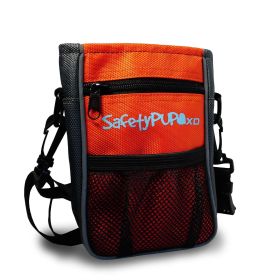 Dog Treat Pouch Belt Clip or Shoulder Carry Dog Treat Training Bag Durable Hi Vis Interior Dog Treat Bag with Integrated Poop Bag Dispenser and Secure