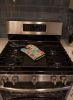Lots of Red Boston Terrier Oven Mitt Heat Resistant Thick Oven Mitt for Hot Pans and Oven, Kitchen Mitt Protect Hands, Cooking Baking Glove