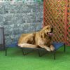 PawHut 48" x 36" Elevated Breathable Dog Bed w/ Carry Bag Dark Blue