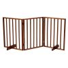 The Wooden Dog Fence Brown